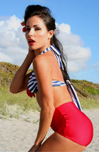 Load image into Gallery viewer, Sue Sailor Classic Retro Halter Top