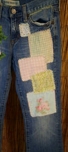 Load image into Gallery viewer, Upcycled/Repurposed/Shabby Chic/Patchwork Jeans/Gap Jeans