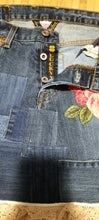 Load image into Gallery viewer, Upcycled Denim Skirt