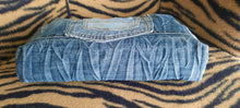 Load image into Gallery viewer, Upcycled Denim Handbag