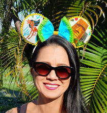 Load image into Gallery viewer, Tiki Aloha Mouse Ears