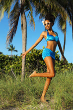 Load image into Gallery viewer, Retro Halter Bikini Top
