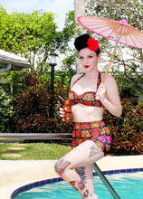 Load image into Gallery viewer, Tiki swimsuit