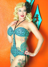 Load image into Gallery viewer, Retro Monokini Swimsuit