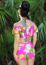 Load image into Gallery viewer, Retro high waisted bikini