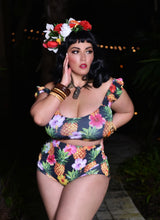 Load image into Gallery viewer, Tropical swimsuit