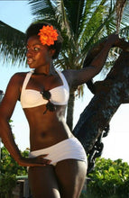 Load image into Gallery viewer, Retro Halter Bikini Top