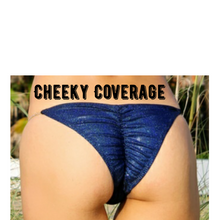 Load image into Gallery viewer, Betty Black Single Strap Cheeky Bikini Bottom