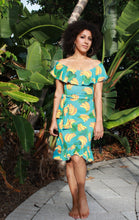 Load image into Gallery viewer, Banana Boat Ruffle Dress
