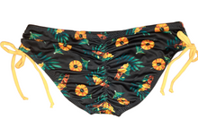 Load image into Gallery viewer, Tiki Whipped Drawstring Hipster Bikini Bottom
