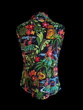 Load image into Gallery viewer, Aloha Sleeveless Button-down Top
