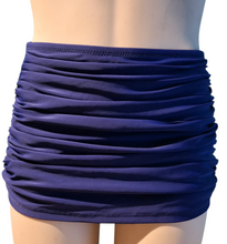 Load image into Gallery viewer, Navy High Waist Skirt Front Bottom. X-Small
