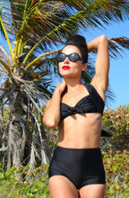 Load image into Gallery viewer, Bad Betty Retro Halter Top &amp; High Waist Bottom. Small
