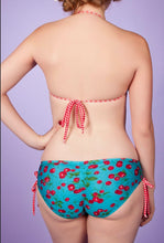 Load image into Gallery viewer, Cherry Bomb Butterfly Halter &amp; Drawstring Hipster

