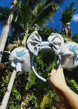 Load and play video in Gallery viewer, Silver Holiday Reindeer Mouse Ears
