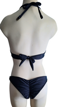 Load image into Gallery viewer, Black Push-up Top &amp; Cheeky Bottom (seamless) X-SMALL

