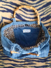Load image into Gallery viewer, Upcycled Denim Handbag
